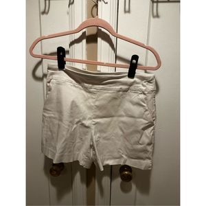 White Shorts with Pockets Medium